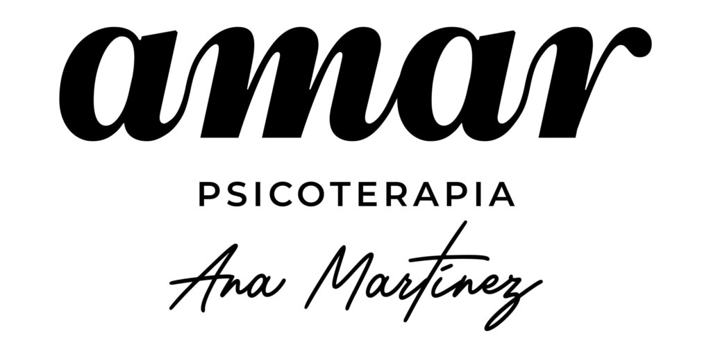 logo completo amar by ana martínez